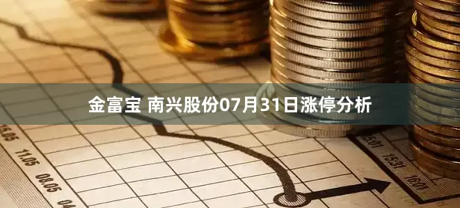 金富宝 南兴股份07月31日涨停分析
