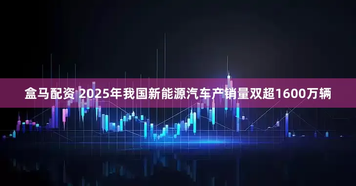 盒马配资 2025年我国新能源汽车产销量双超1600万辆
