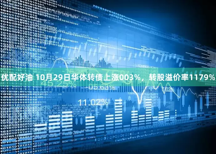 优配好油 10月29日华体转债上涨003%，转股溢价率1179%